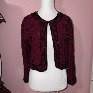 True Vintage Beaded Bolero from 1994